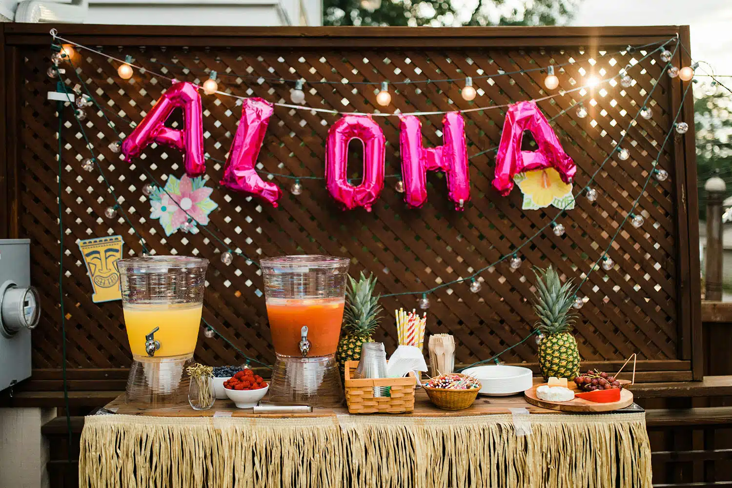 Aloha Themed Luncheon